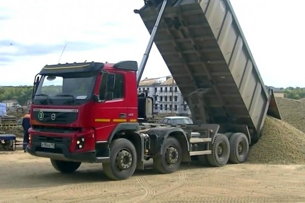 Самосвал 25 т Volvo FMX кузов 18 м3
